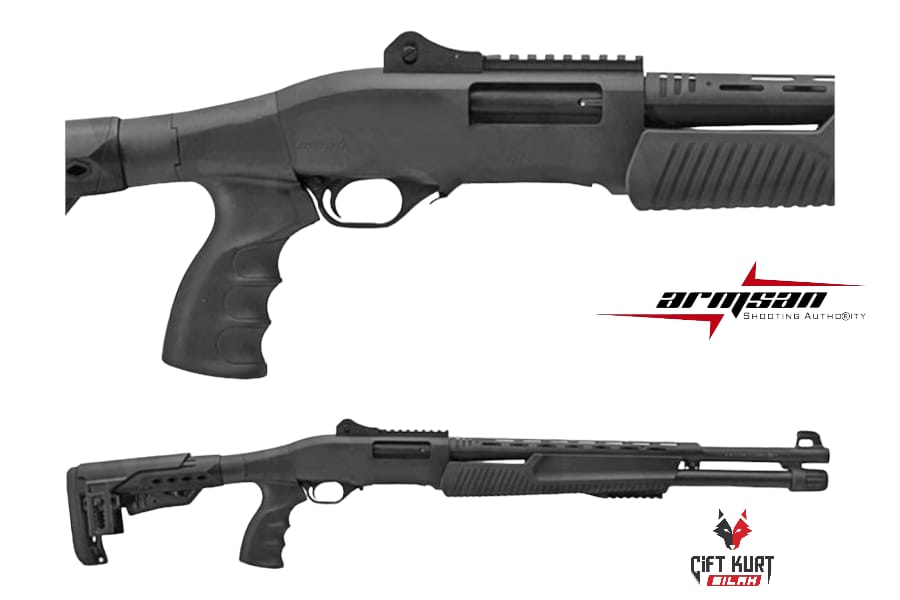 ARMSAN ARMTAC RS-X2 TELESCOPIC STOCK POMPALI AV TÜFEĞİ